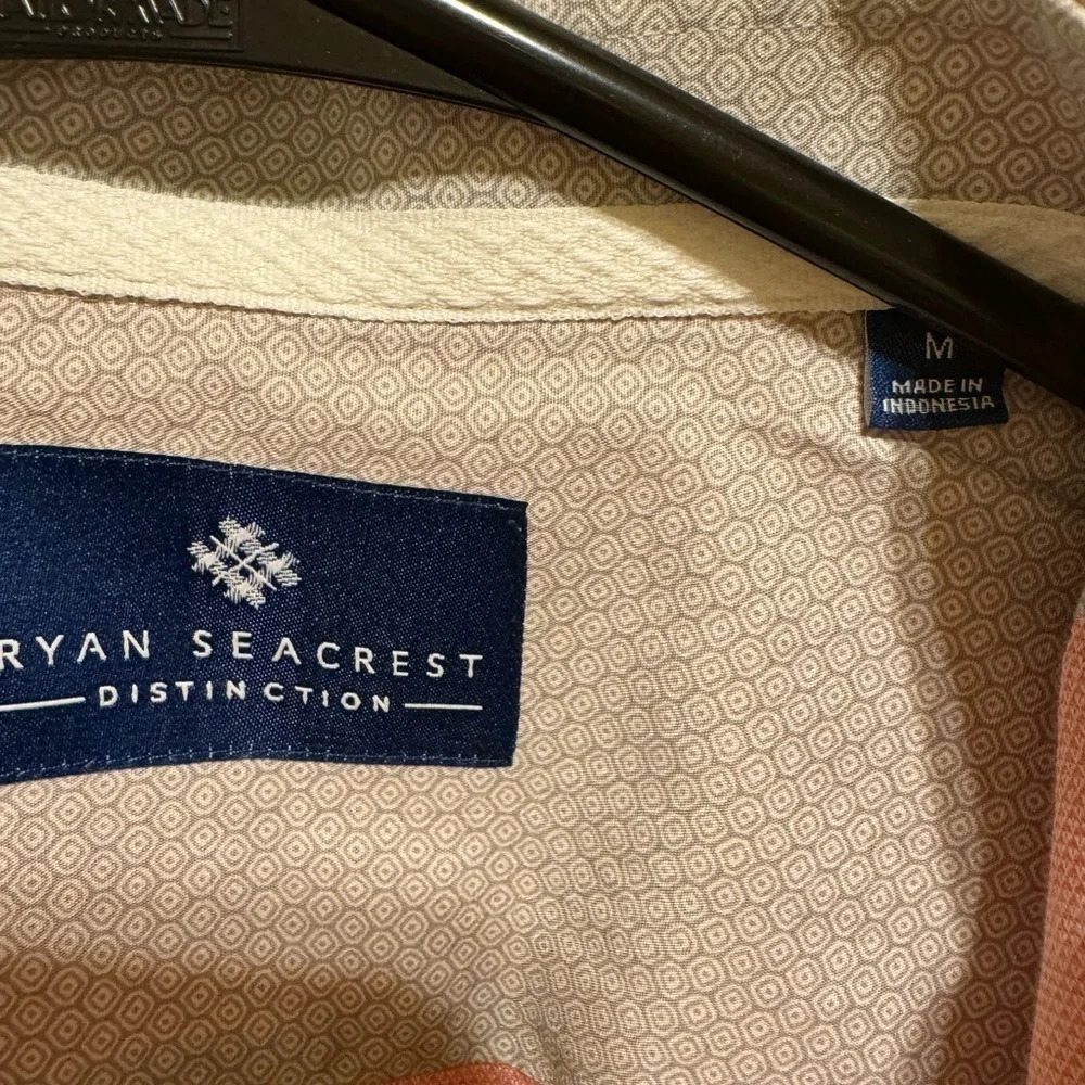 Ryan Seacrest Distinction Long Sleeve Men’s Shirt Size M - Picture 5 of 9